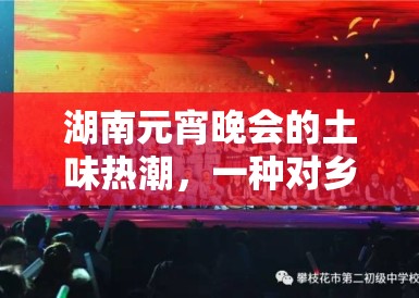 湖南元宵晚会的土味热潮，一种对乡村文化的艺术致敬还是非主流文化的复兴？