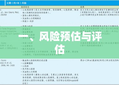 一、风险预估与评估